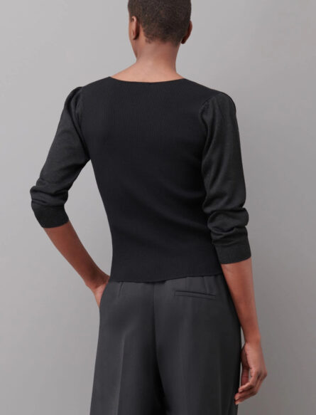 maglia a coste moneta marella ai 23.24.