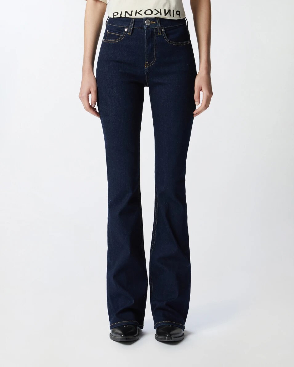 jeans a zampa pinko a.i.24.25. mod. flora art. 100561