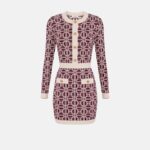 Miniabito logo jacquard am31b47e2 elisabetta franchi ai 24.25.