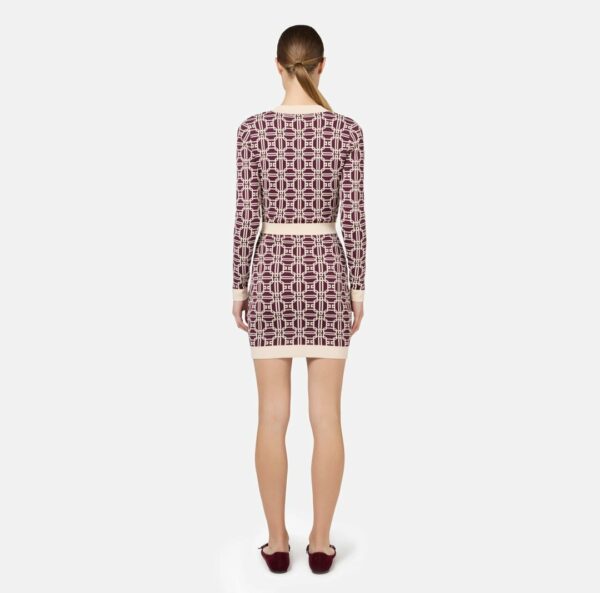 Miniabito logo jacquard am31b47e2 elisabetta franchi ai 24.25.