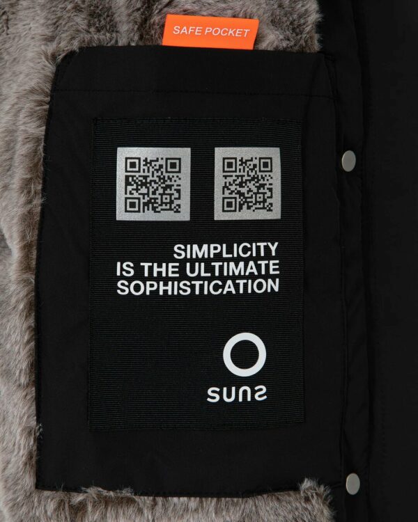 giubbotto donna suns ai 24.25.mod. roberta fur art. gbs53019d