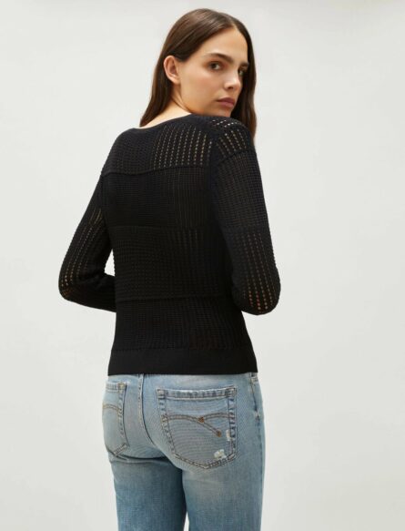 Maglia con traforature james marella pe 25