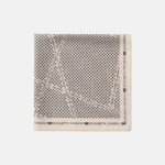 Foulard in twill di seta stampa pois e nastri fo06f52e2 Elisabetta Franchi pe25