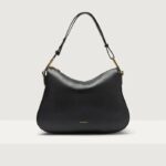 Handbag Grained Leather Noir Coccinelle Borse Donna PQR 13 01 01 001 TUPE25.