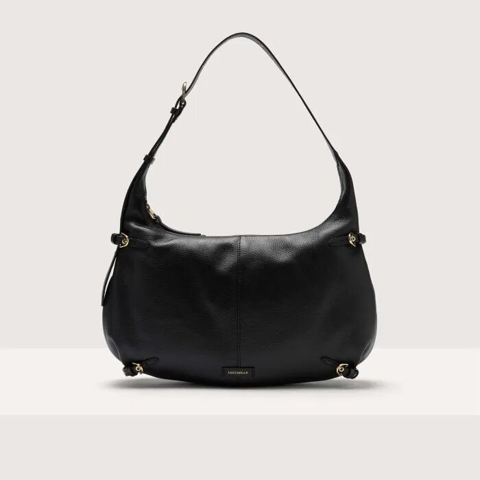 Handbag Grained Leather Noir Coccinelle Borse Donna SO5 13 01 01 001 TUPE25.