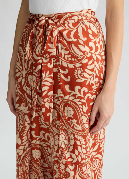 Pantalone in twill stampato liu jo pe 25 art. wa5500