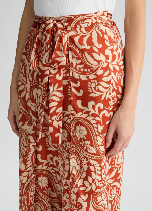 Pantalone in twill stampato liu jo pe 25 art. wa5500