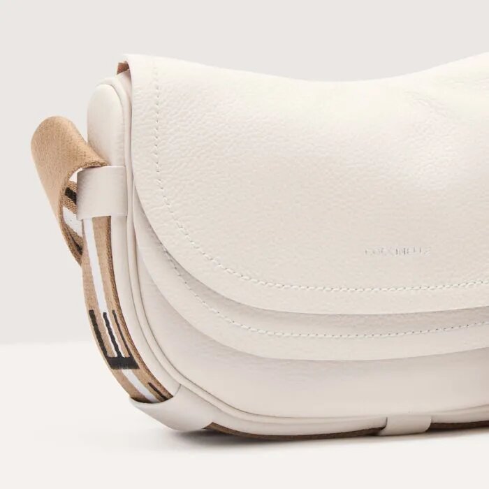 Handbag Double Grainy Leather Blancos Coccinelle Borse Donna SQ0 15 03 01 57