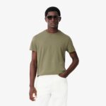 t-Shirt Lacoste pima cotton Uomo TH6709PE25.VERDE CACHI