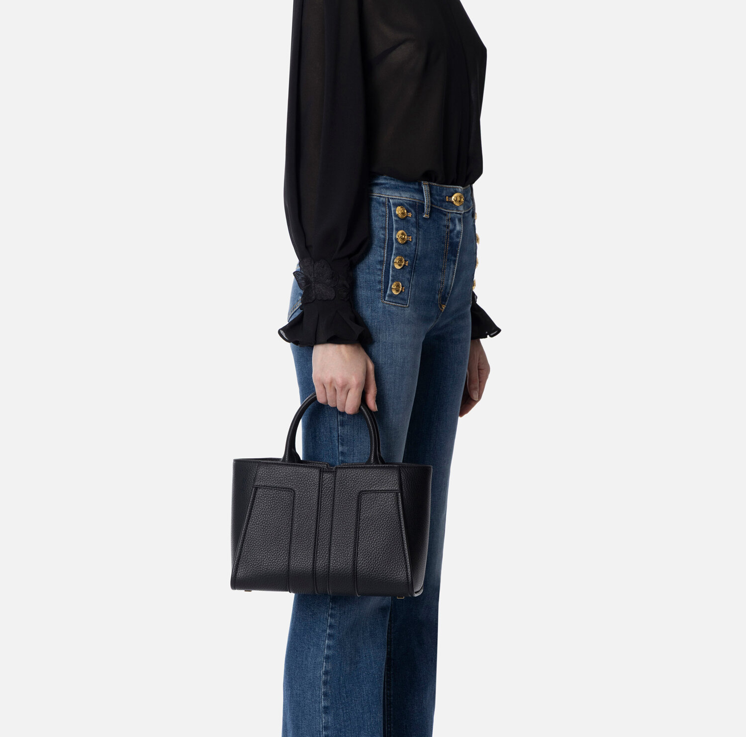 Borsa a mano media con tracolla Elisabetta Franchi BS05A51E3