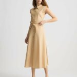 Abito chemisier in popeline liu jo pe 25 art. wa5357