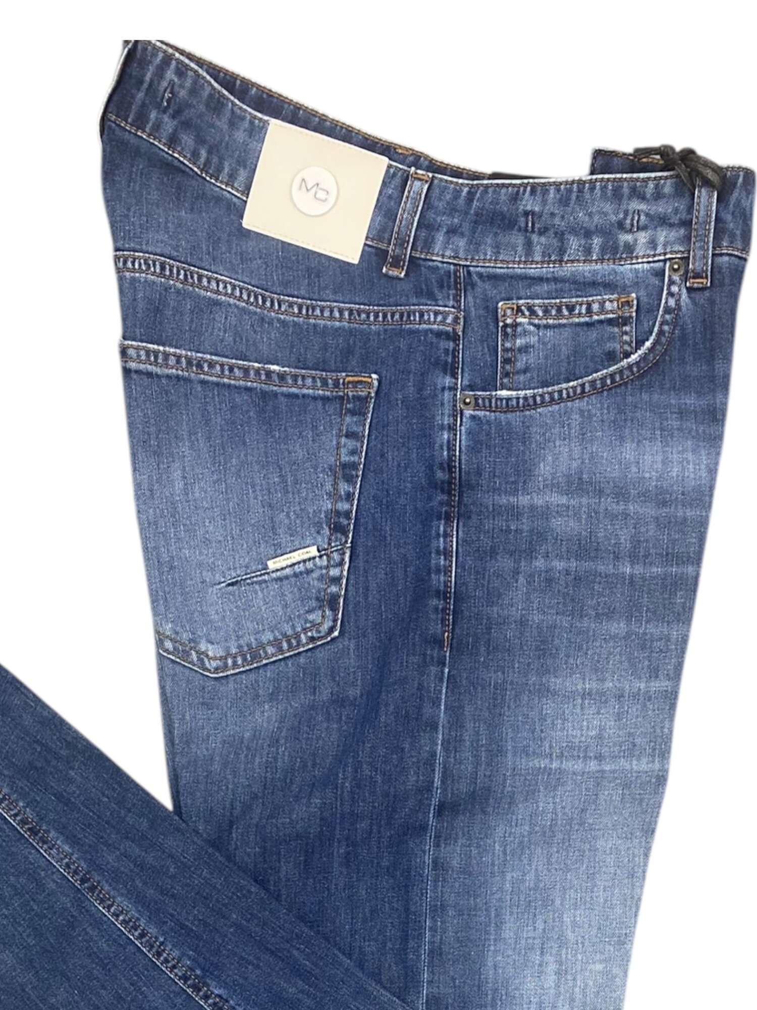 Jeans 5 Tk Mc-David/1254w730 Capri Michael Coal Jeans Uomo MCDAV1254W730C