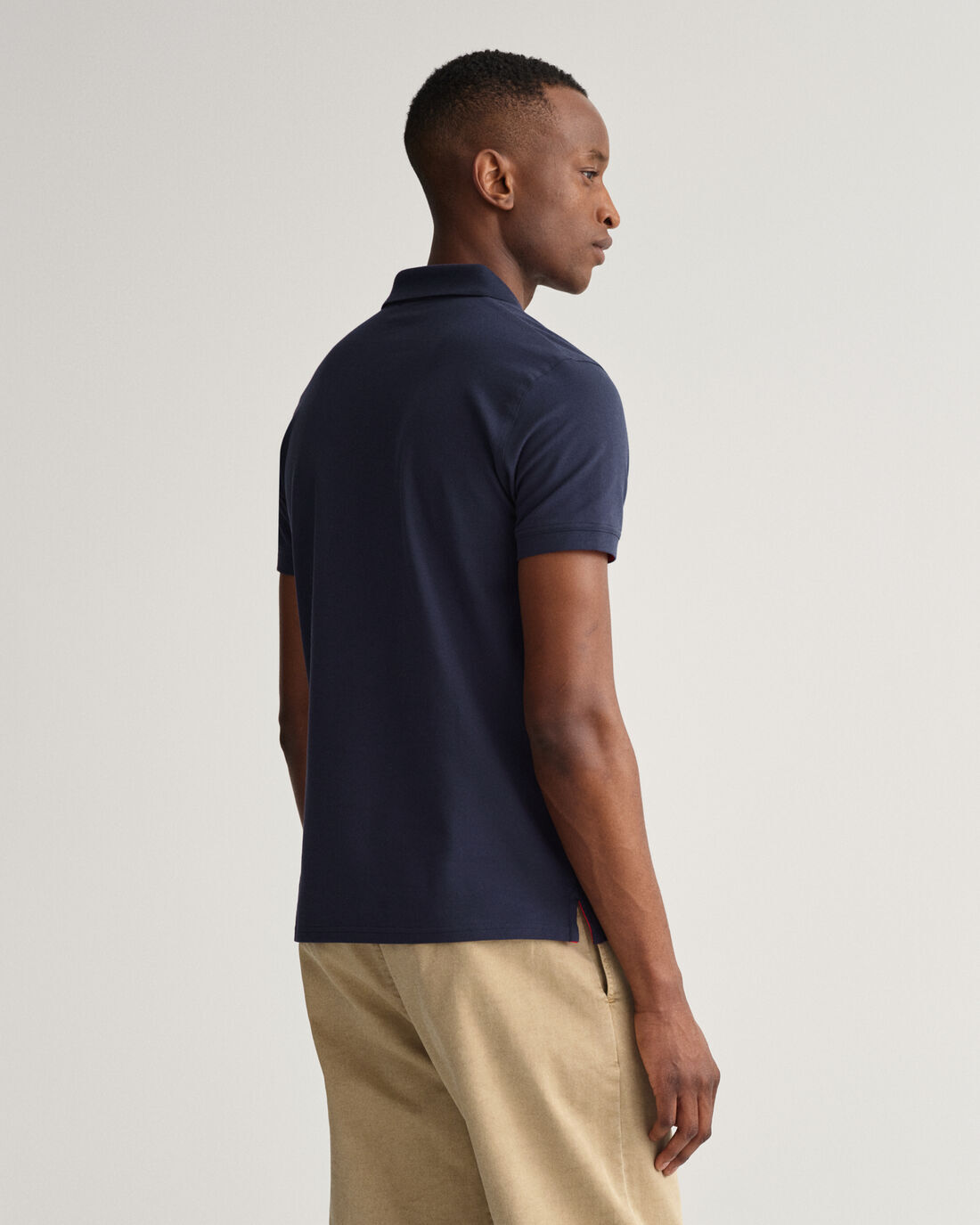 polo pique contrast collar gant pe 23. - immagine 2