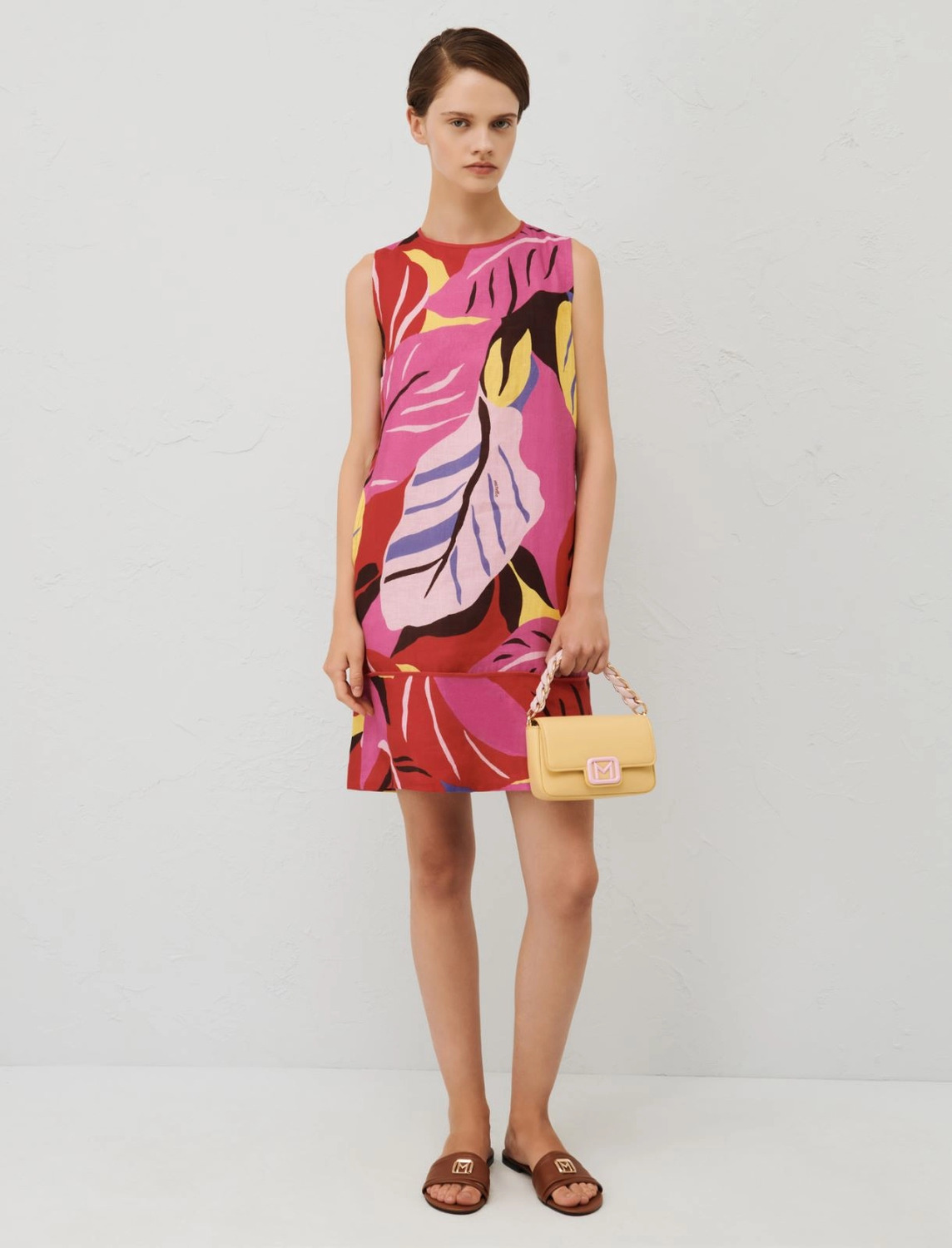 abito  in lino a fantasia alby  marella pe 24.