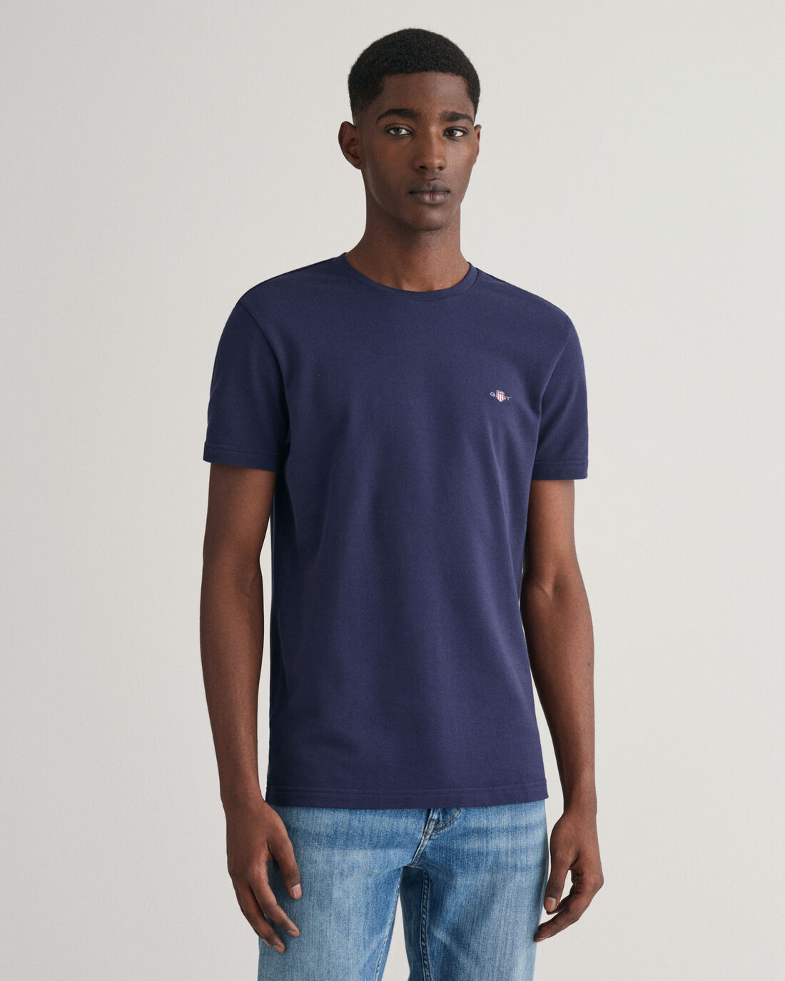 t-shirt in piquè slim fit gant pe 24.