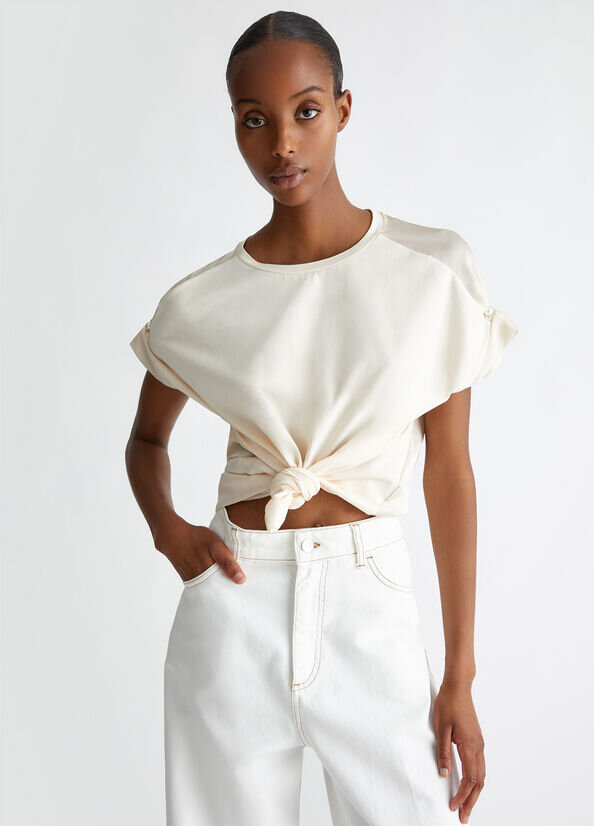 t-shirtcon perle liu jo a.i.24.25.
art. wf4180