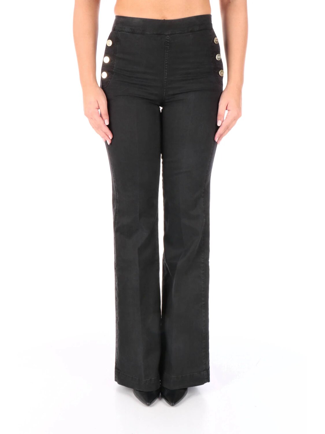 pantalone con dettaglio bottoni saphira kocca ai 24.25.