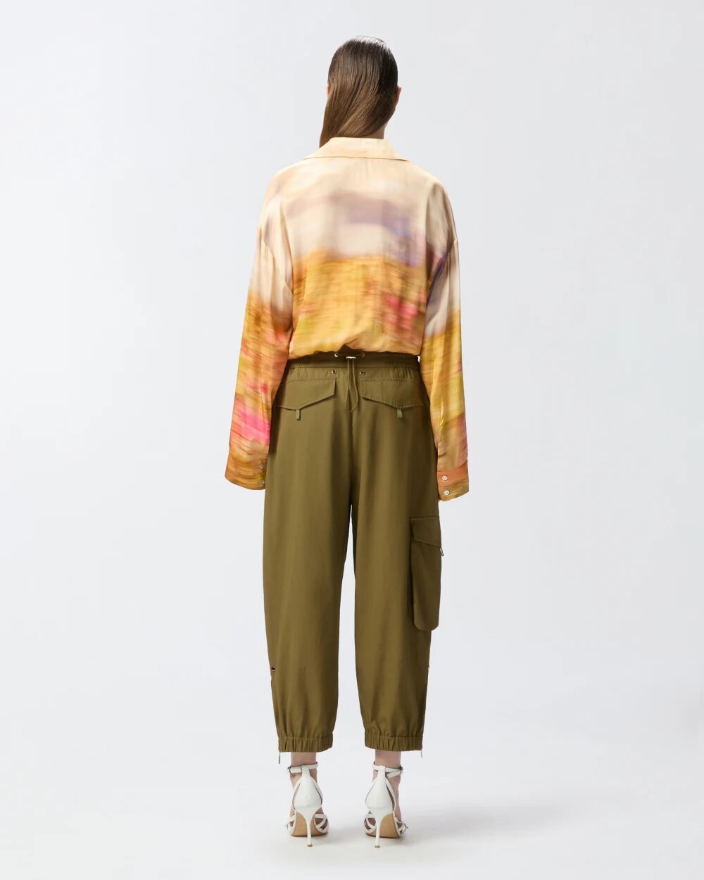 Camicia in stin con stampa paesaggio Pinko pe 25
art. 104864 - immagine 3