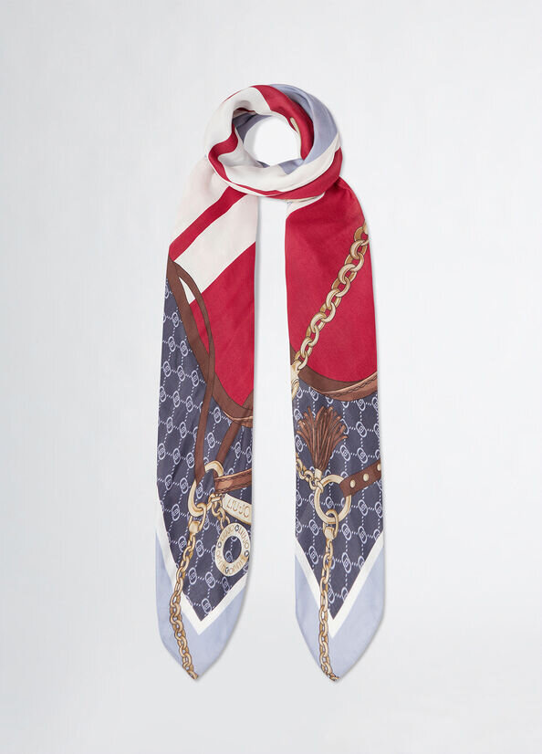 Foulard con stampa liu jo pe 25
art. 2a5053