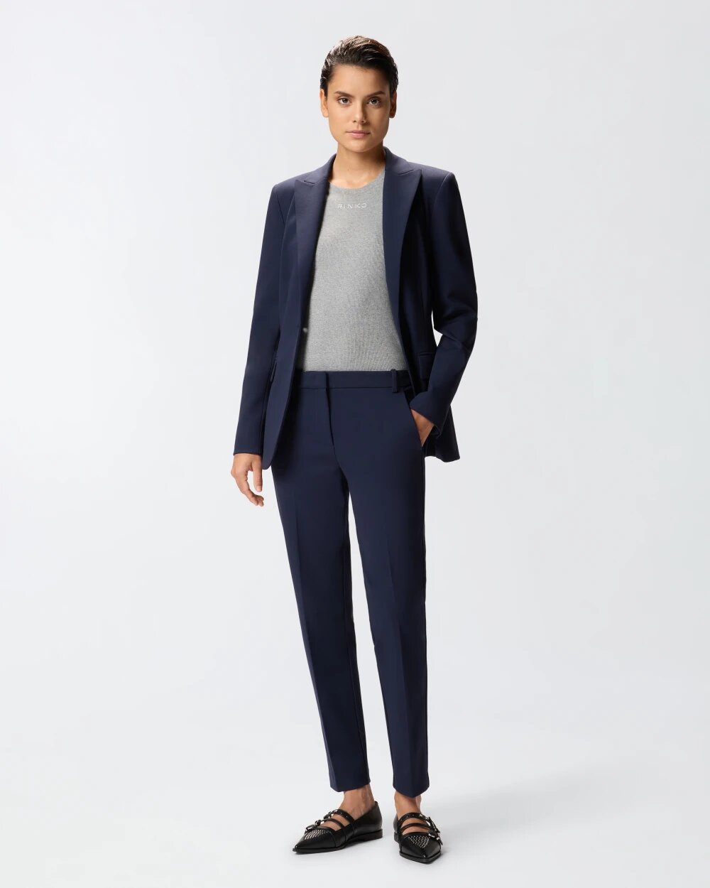 Bello Pantalone Punto Stoffa Pinko Pantaloni Donna 
 
 100155A24DAI25.26. - immagine 6