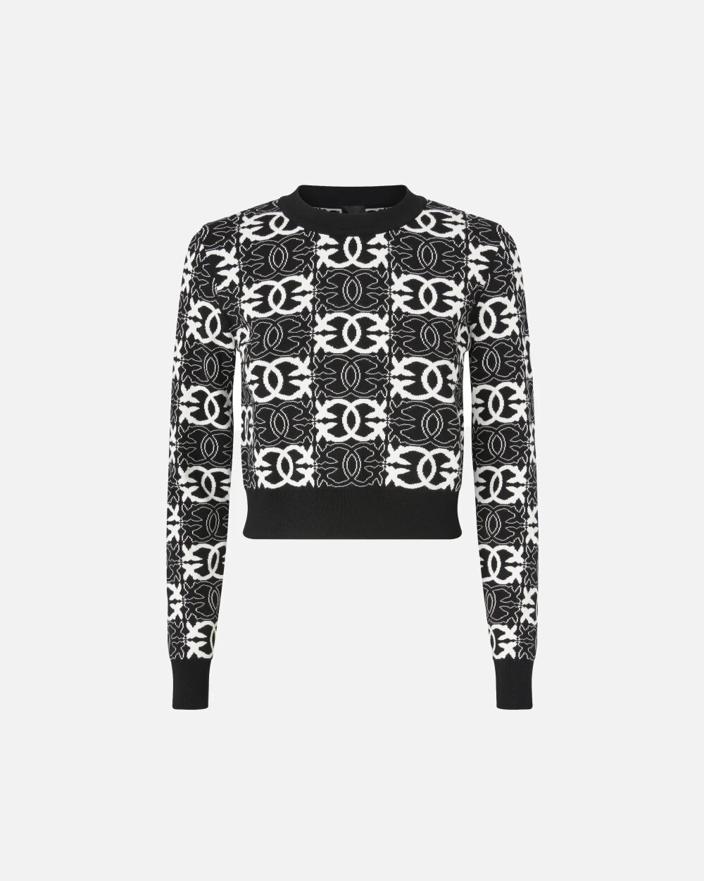 Gypsies Cropped Jacquard In Tu Pinko Maglie Donna
106041A2YDA25.26. - immagine 4