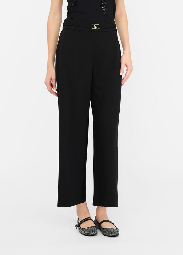 Pant.flare Cropped Elastic H.w Liu Jo Pantaloni Donna
MF5260J1930AI25.26.