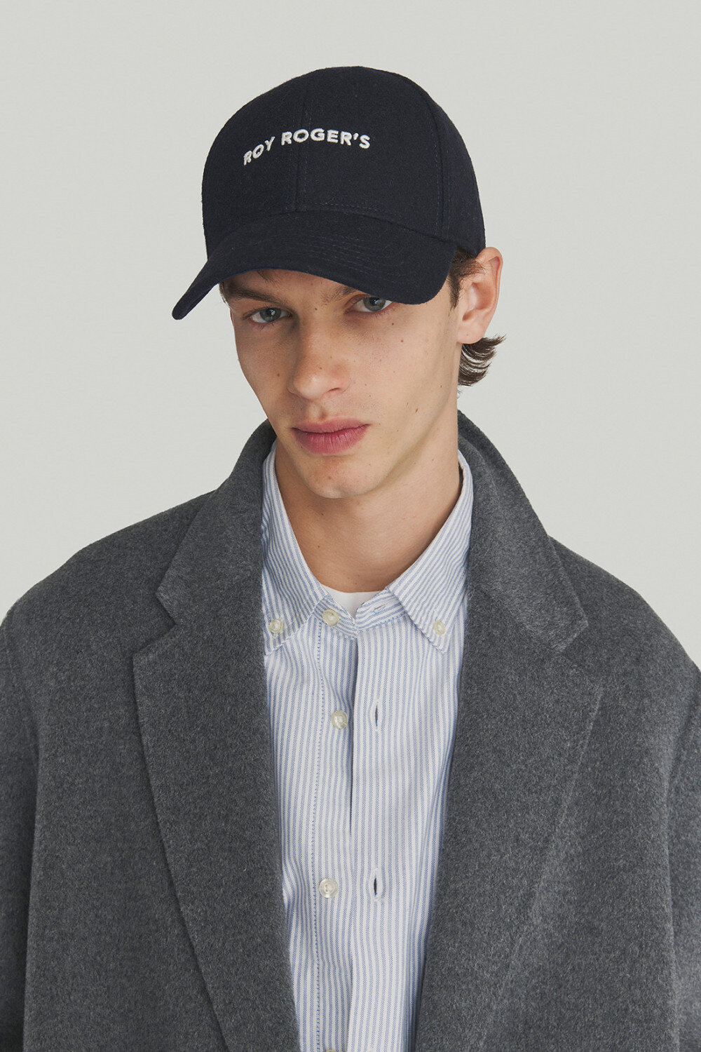 Baseball Cap Logo Man Melton . Roy Rogers Cappelli Uomo 
 
 RRU90095CH46XXXXAI2 - immagine 3