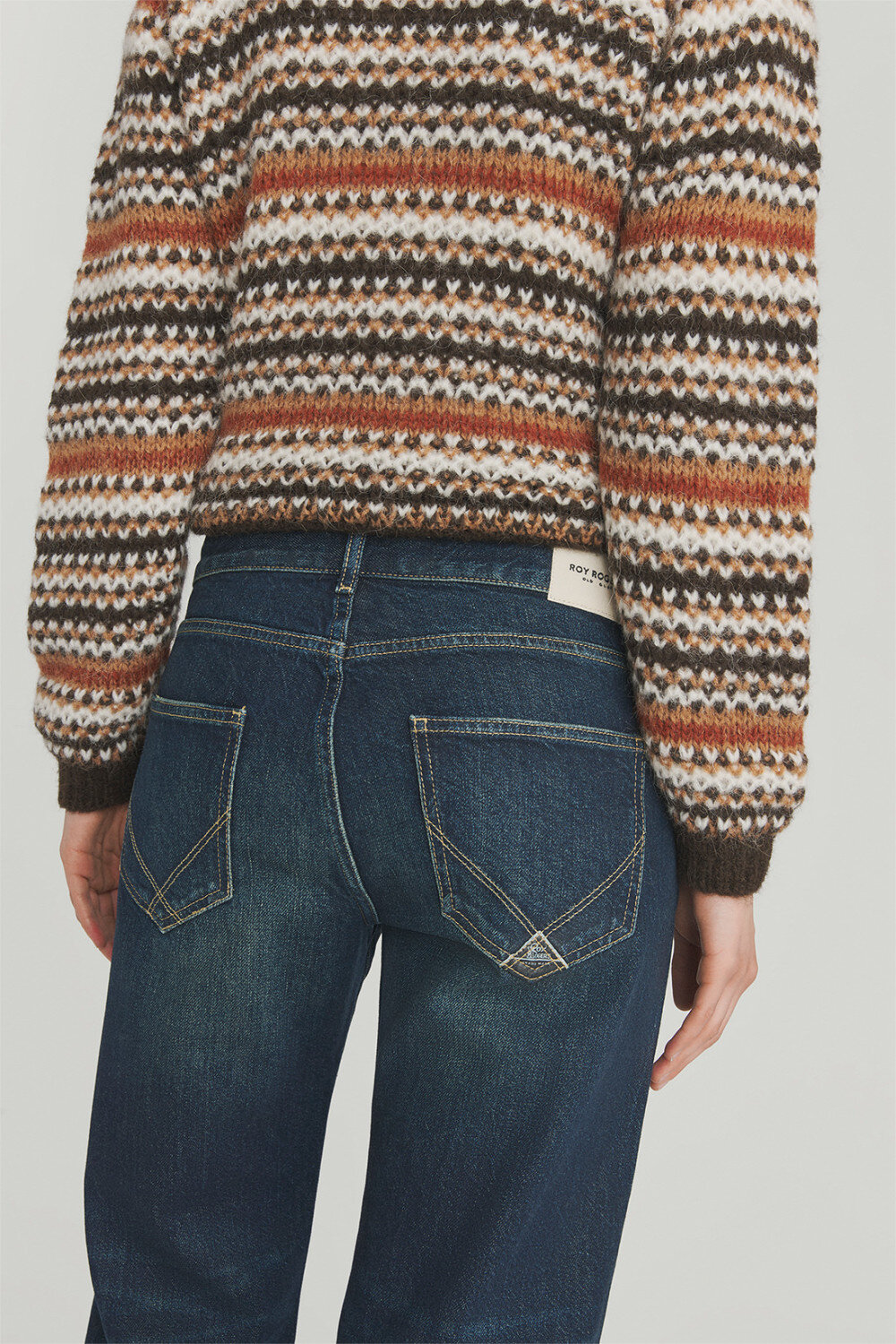 New Oskar Old Glory Denim Cotton/vis Roy Rogers Jeans Donna
 
  ROG0001D7033076 - immagine 3